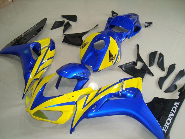 Amarillo Azul Negro Carenado Honda CBR 1000 RR 06-07