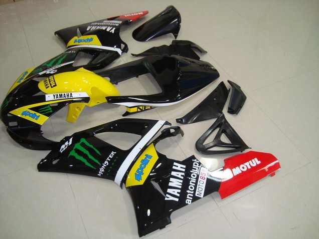 Amarillo Monster Kits Completo Carenado ABS Yamaha R1 00-01