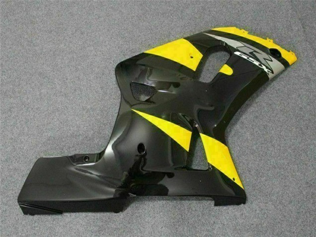 Amarillo Negro Carenado & Plástico Suzuki GSXR 600 / 750 K1 K2 K3 01-03