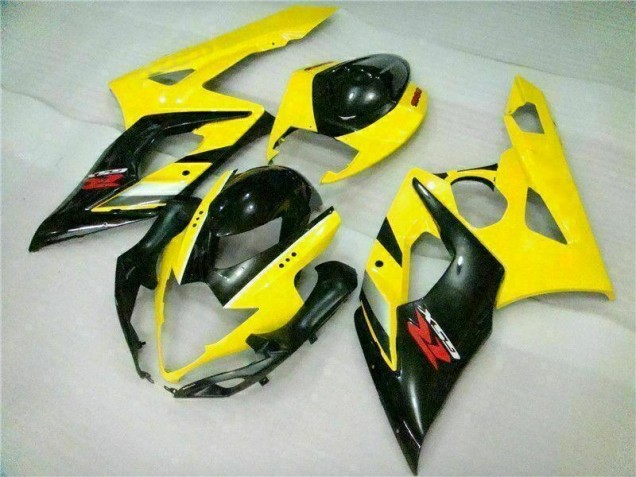 Amarillo Negro Carrocería Suzuki GSXR 1000 K5 05-06