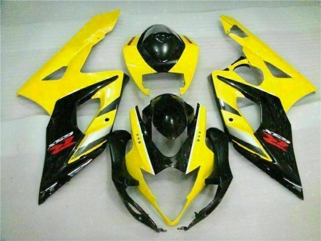 Amarillo Negro Carrocería Suzuki GSXR 1000 K5 05-06