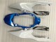 Azul Blanco ABS Kits Carenado Suzuki GSXR 1000 K9 09-16