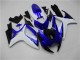 Azul Blanco ABS Kits Carenado Suzuki GSXR 600 / 750 K6 06-07