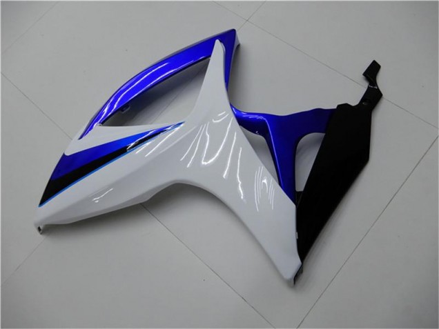 Azul Blanco ABS Kits Carenado Suzuki GSXR 600 / 750 K6 06-07