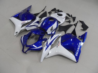 Azul Blanco Carenado Honda CBR 600 RR 09-12