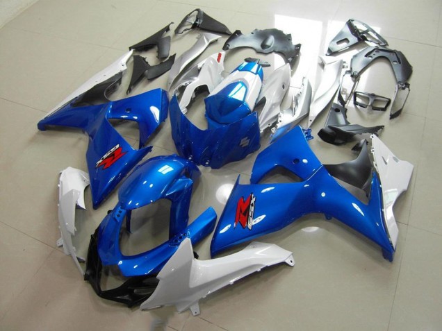 Azul & Blanco Estilo OEM Carrocería Suzuki GSXR 1000 K9 09-16