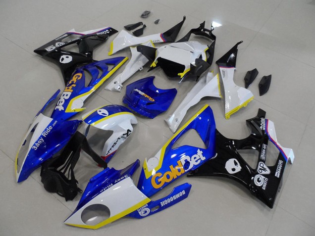 Azul Blanco GoldBet Kits Completo Carenado BMW S1000RR 09-14