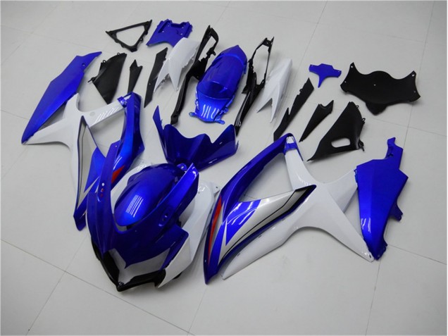 Azul Blanco Kit Completo Carenado Suzuki GSXR 600 / 750 K8 08-10