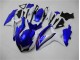 Azul Blanco Kit Completo Carenado Suzuki GSXR 600 / 750 K8 08-10