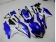 Azul Blanco Kit Completo Carenado Suzuki GSXR 600 / 750 K8 08-10