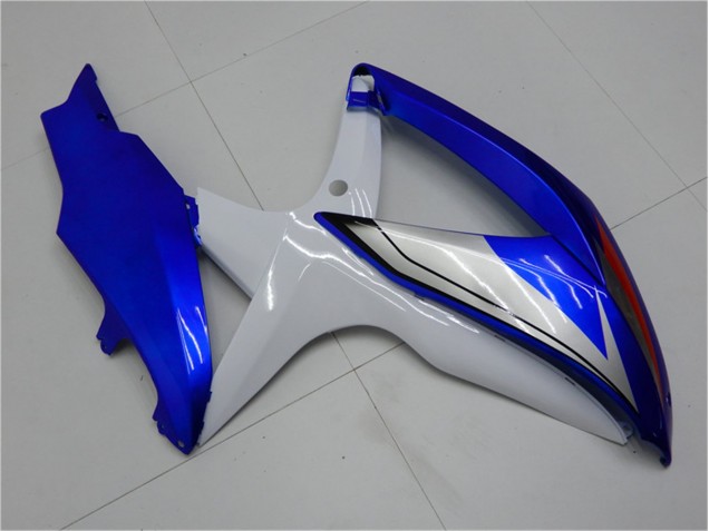 Azul Blanco Kit Completo Carenado Suzuki GSXR 600 / 750 K8 08-10