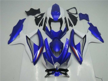 Azul Blanco Kit Completo Carenado Suzuki GSXR 600 / 750 K8 08-10