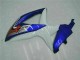 Azul Blanco Kits Carenado Suzuki GSXR 600 / 750 K8 08-10