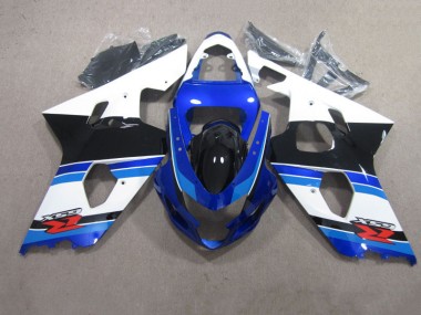 Azul Blanco Kits Completo Carenado ABS Suzuki GSXR 600 K4 04-05