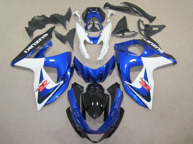 Azul Blanco Kits Completo Carenado Suzuki GSXR 1000 K9 09-16