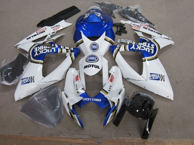 Azul Blanco Lucky Strike Motul Carenado Suzuki GSXR 750 K6 06-07