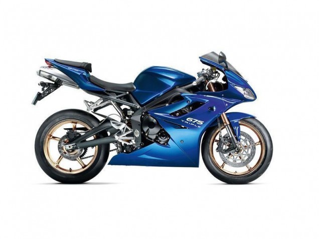 Azul Carenado Triumph Daytona 675 Triple 06-08