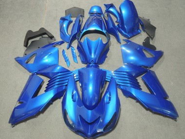 Azul Kit Carenado ABS Completo Kawasaki ZX14R ZZR 1400 06-11