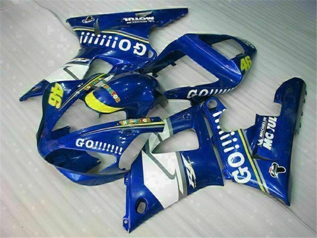 Azul Kit Carenado Inyección Yamaha R1 00-01