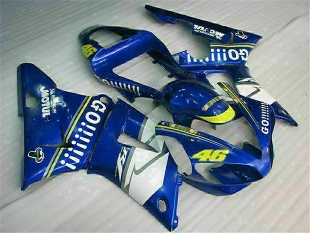 Azul Kit Carenado Inyección Yamaha R1 00-01