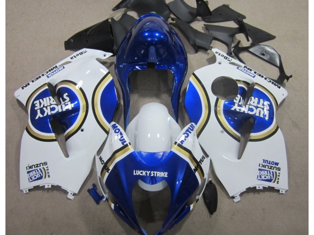 Azul Motul Blanco Lucky Strike Carenado Suzuki GSXR 1300 Hayabusa 96-07