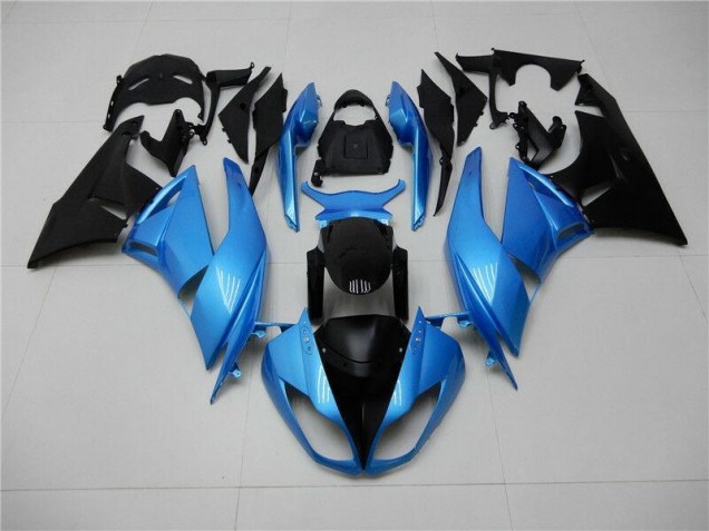 Azul Negro ABS Carenado Kawasaki ZX6R 09-12