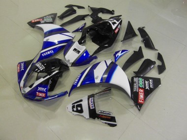 Azul Negro Carenado Yamaha R1 12-14