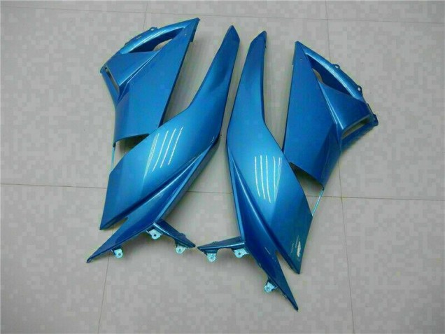 Azul Negro Kit ABS Carenado Kawasaki ZX6R 09-12