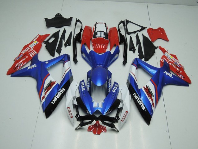 Azul & Rojo Carenado Suzuki GSXR 1000 K9 09-16