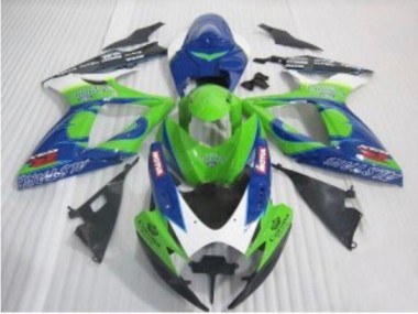 Azul Verde Carenado Suzuki GSXR 600 / 750 K6 06-07