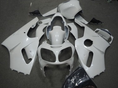 Blanco ABS Plástico Kawasaki ZX12R 00-01