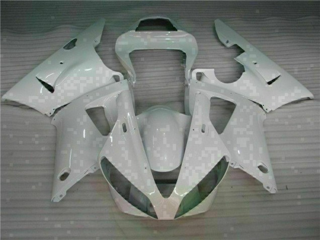 Blanco ABS Plásticos Yamaha R1 00-01