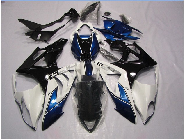 Blanco Azul ABS Plástico BMW S1000RR 09-14