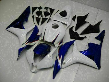 Blanco Azul Carenado Honda CBR 600 RR 07-08