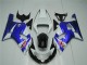 Blanco Azul Carenado Suzuki GSXR 600 / 750 K1 K2 K3 01-03