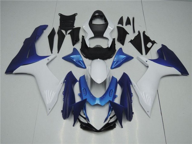 Blanco Azul Carenado Suzuki GSXR 600 / 750 K11 11-21