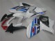 Blanco Azul Carenados Suzuki GSXR 1000 K9 09-16