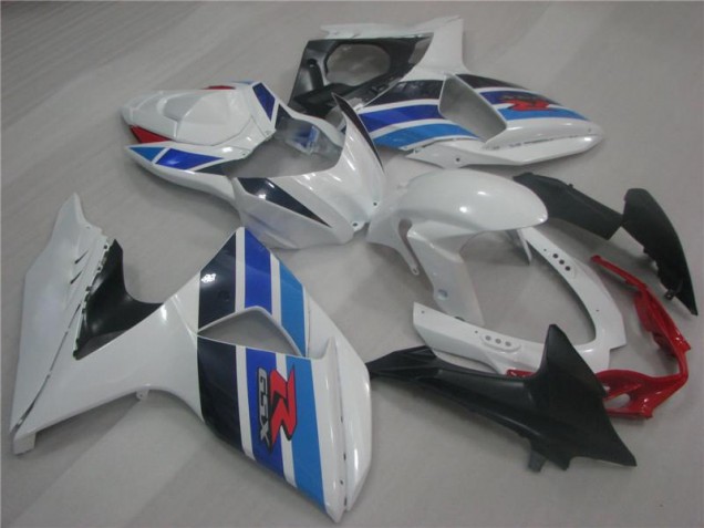 Blanco Azul Carenados Suzuki GSXR 1000 K9 09-16