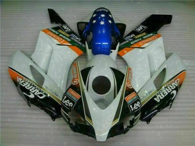 Blanco Azul Kits Completo Carenado Honda CBR 1000 RR 04-05