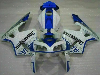 Blanco Azul Plástica Honda CBR 600 RR 05-06