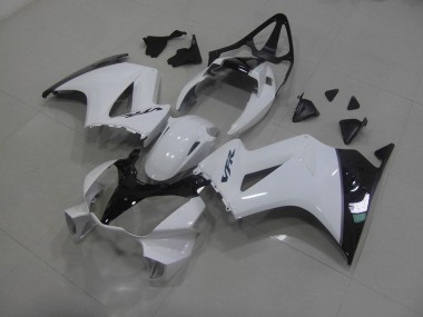 Blanco Negro ABS Plástica Honda VFR 800 02-13