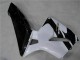 Blanco Negro ABS Plástico Honda CBR 600 RR 05-06