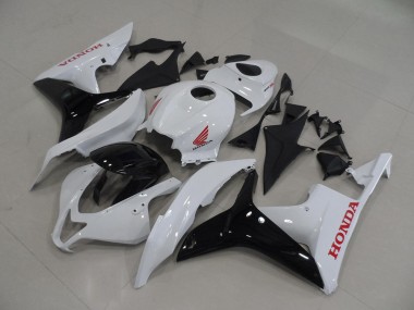 Blanco Negro Carenado & Plástico Honda CBR 600 RR 07-08