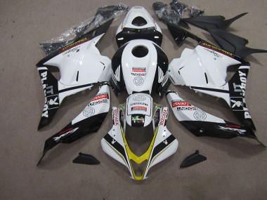 Blanco Negro DENSO RIZOMA Carenado Honda CBR 600 RR 09-12