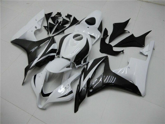 Blanco Negro Kits Completo Carenado Honda CBR 600 RR 07-08