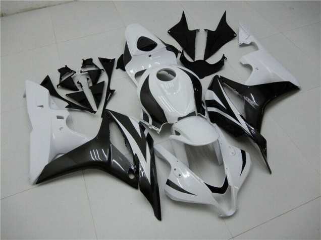 Blanco Negro Kits Completo Carenado Honda CBR 600 RR 07-08