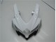 Blanco Plata Azul Carenado Suzuki GSXR 600 / 750 K8 08-10