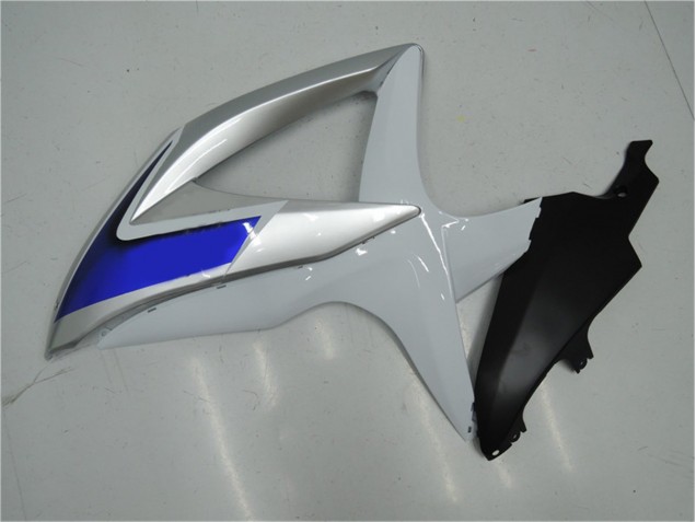 Blanco Plata Azul Carenado Suzuki GSXR 600 / 750 K8 08-10