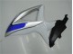 Blanco Plata Azul Carenado Suzuki GSXR 600 / 750 K8 08-10