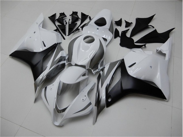 Blanco Plata Negro Carenado Honda CBR 600 RR 09-12